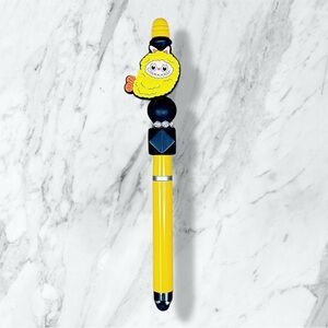 Labubu Shrimp The Monsters Beaded Stylist & Pen